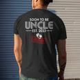 Funny Soon To Be Uncle Again 2023 Gender Reveal Pregnancy Mens Back Print T-shirt Gifts for Him
