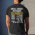 Funny Vintage Small Engine Repair Mechanic Hourly Rate Gift For Mens Mens Back Print T-shirt Gifts for Him