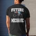 Future Mechanic Costume Monster Truck Adults & Kids Mens Back Print T-shirt Gifts for Him