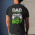 Gaming Video Gamer Dad Of The Birthday Boy Men's Back Print T-shirt Gifts for Him
