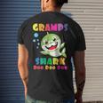 Gramps Shark Fathers Day Dad Men's T-shirt Back Print Gifts for Him