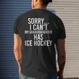 Grandpa Grandma My Granddaughter Has Ice Hockey Men's Back Print T-shirt Gifts for Him Grandpa Grandma My Granddaughter Has Ice Hockey Men's Back Print T-shirt Gifts for Him