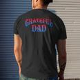 Grateful Dads Worlds Greatest Dad Fathers Day 2019 Men's Back Print T-shirt Gifts for Him