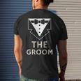 The Groom Bachelor Party Men's T-shirt Back Print Gifts for Him