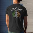 Higgins Shirt Irish Shamrock St Patricks Day Men's Back Print T-shirt Gifts for Him