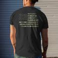 Mens Husband Daddy Protector Hero Shirt Fathers Day Flag Tee Men's Back Print T-shirt Gifts for Him