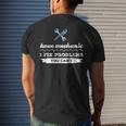 I Fix Problems Hvac Tech Mechanic Engineer HvacR Technician Mens Back Print T-shirt Gifts for Him