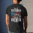 Im A Veteran Like My Father Before Me Gift For Proud Dad Son Mens Back Print T-shirt Gifts for Him