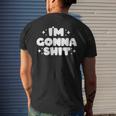 I’M GonnaMen's Back Print T-shirt Gifts for Him