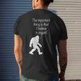 The Important Thing Is That I Believe In Myself Men's T-shirt Back Print Gifts for Him