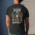 Its A Deep Thing You Wouldnt Understand Shirt Deep Family Crest Coat Of Arm Mens Back Print T-shirt Gifts for Him
