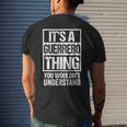 Its A Guerrero Thing You Wouldnt Understand Surname Name Mens Back Print T-shirt Gifts for Him