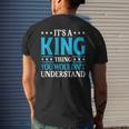 Its A King Thing Wouldnt Understand Personal Name King Men's T-shirt Back Print Gifts for Him
