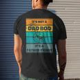 Mens Its Not A Dad Bod Its A Father Figure Hunting Deer Vintage Men's T-shirt Back Print Gifts for Him