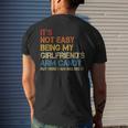 Its Not Easy Being My Girlfriends Arm Candy Am Nailing It Men's Back Print T-shirt Gifts for Him