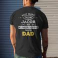 Jacob Name Gift My Favorite People Call Me Dad Gift For Mens Mens Back Print T-shirt Gifts for Him