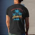 Jamaica Family Vacation 2023 Matching Group Summer Vacation Men's Back Print T-shirt Gifts for Him