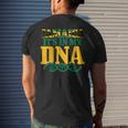 Jamaica Its In My Dna Jamaican Flag Pride Men's Back Print T-shirt Gifts for Him