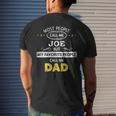 Joe Name Gift My Favorite People Call Me Dad Gift For Mens Mens Back Print T-shirt Gifts for Him