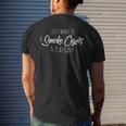 I Just Want To Smoke Cigars & Play Golf Smoker Men's Back Print T-shirt Gifts for Him