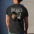 Kaz Brekker Vintage 90’S Shadow And Bone Six Of Crows Men's Back Print T-shirt Gifts for Him