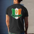 Kiely Irish Name Ireland Flag Harp Family Mens Back Print T-shirt Gifts for Him