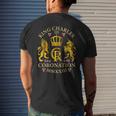 King Charles Iii British Monarch Royal Coronation May 2023 Men's Back Print T-shirt Gifts for Him