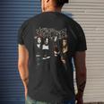 Kitties Black Rare Spit Men's Back Print T-shirt Gifts for Him
