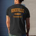 Knoxville Tennessee Tn Vintage State Athletic Style Men's T-shirt Back Print Gifts for Him