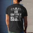 Lee Name Fix It Birthday Personalized Dad Idea Men's T-shirt Back Print Gifts for Him