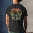 Man Myth Legend Vintage 1957 Limited Edition 65Th Birthday Mens Back Print T-shirt Gifts for Him