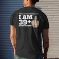 Milestone 40Th Birthday - Gag Bday Joke Idea 391 Men's Back Print T-shirt Gifts for Him