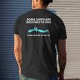 Military Submarine Veteran Gift Us Submarine Sink Mens Back Print T-shirt Gifts for Him