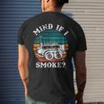 Mind If I SmokeBbq Mind If I Smoke Men's Back Print T-shirt Gifts for Him