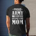 National Guard Mom Military Family Gifts Army Mom Gift For Womens Mens Back Print T-shirt Gifts for Him