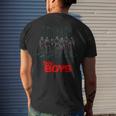 Neon The Boys Tv Show Men's Back Print T-shirt Gifts for Him