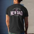 New Dad Club Established 2023 Girl Father Pink Gender Color Gift For Mens Mens Back Print T-shirt Gifts for Him