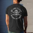 No One Cares Work Harder Skull Engineer Mechanic Worker Mens Back Print T-shirt Gifts for Him