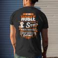 Noble Name Gift Im Noble Mens Back Print T-shirt Gifts for Him