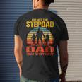 Im Not The Stepdad Im The Just Dad That Stepped Up Vintage Men's T-shirt Back Print Gifts for Him