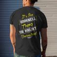 Odonnell Thing Family Name Reunion Surname TreeMens Back Print T-shirt Gifts for Him