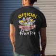 Official Easter Egg Hunter Retro Men's Back Print T-shirt Gifts for Him