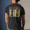 Oldometer 39 40 40Th Turning 40 Birthday Men's T-shirt Back Print Gifts for Him