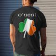 OnealFamily Reunion Irish Name Ireland Shamrock Mens Back Print T-shirt Gifts for Him