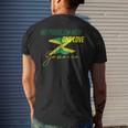 Patriotic One Love Jamaica Pride Clothing Jamaica Flag Color Men's Back Print T-shirt Gifts for Him