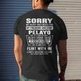 Pelayo Name Gift Sorry My Heartly Beats For Pelayo Mens Back Print T-shirt Gifts for Him