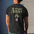 Proud Army Pa Military Pride Gift For Mens Mens Back Print T-shirt Gifts for Him