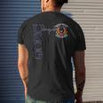 Proud Us Coast Guard Military Pride - Coast Guard Heartbeat Men's T-shirt Back Print Gifts for Him