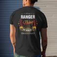 Ranger Shirt Family Crest Ranger Ranger Clothing Ranger Tshirt Ranger Tshirt Gifts For The Ranger Mens Back Print T-shirt Gifts for Him