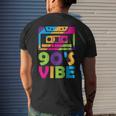 Retro Aesthetic Costume Party Outfit - 90S Vibe Men's Back Print T-shirt Gifts for Him